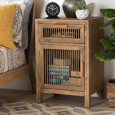 47cm W Bedside Table