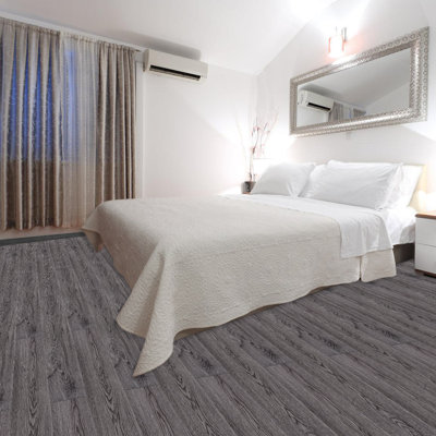6.2" W x 39.4" L Peel and Stick Wood Look Vinyl Flooring,Self-adhesive Vinyl Flooring