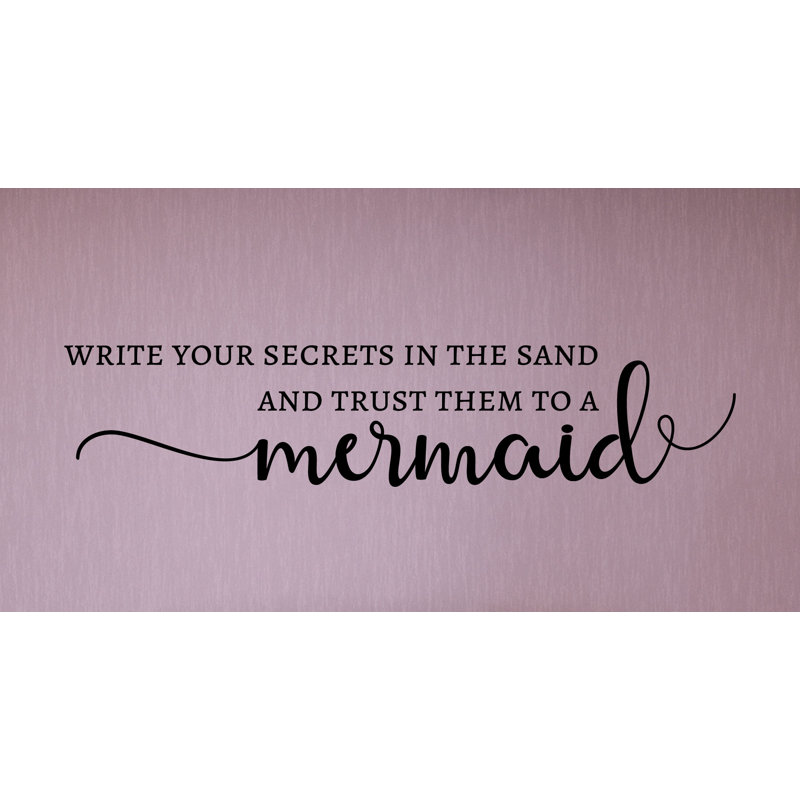 Text & Numbers Wall Decal