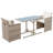 Ardene Rectangular 2 - Person Bistro Set with Cushions-648831441