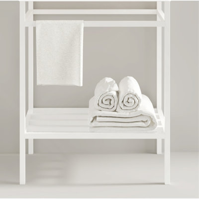 24'' Freestanding Bathroom Iron Shelves Without Basin