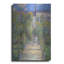 Latitude Run® «The Artist's Garden At Véteuil» par Claude Monet, art mural en métal-1635158641