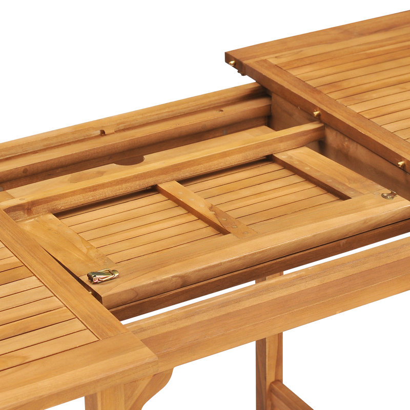 Zaynab 6 - Person Patio Dining Set with Rectangular Table