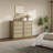 Consiglia Boho-Rattan 4-Drawer Dresser, 40.5" Tall Bedroom Storage Chest for Small Spaces-1514685117