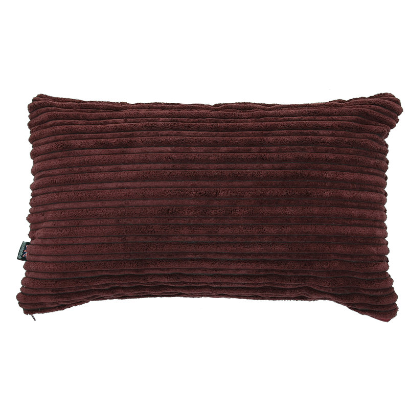 Moorebank Rectangular Cushion, Aubergine