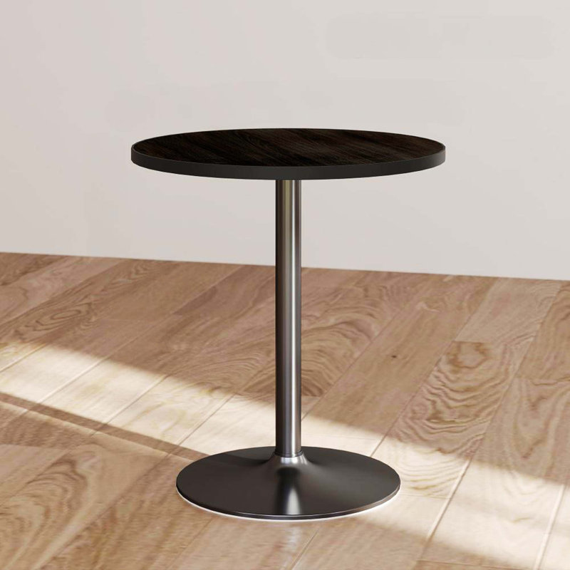 Table de salle à manger ronde compacte moderne, mini table de cuisine pour petites pièces