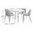 Asherton 31.5" Square 4 - Person Dining Set-1602892424