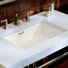 Kathryn 6.75" Undermount Bathroom Sink in Biscuit with Glazed Underside