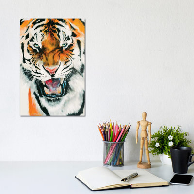 Tiger by Chance Watt - Wrapped Canvas Print