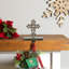 Filigree Cross Christmas Stocking Holder - 5"