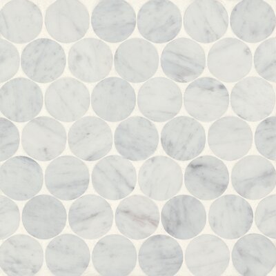 Monet Marble Mosaic Wall & Floor Tile -  Bedrosians, 100001442