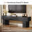 63" Farmhouse TV Stand, Long TV Console Table, Entertainment Center for 55/60/65 Inch TV-1007245138