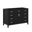 Meuble-lavabo 47 po sans lavabo, armoire seulement, 2 portes et 8 tiroirs, système de fermeture en douceur, conception classique-119713653
