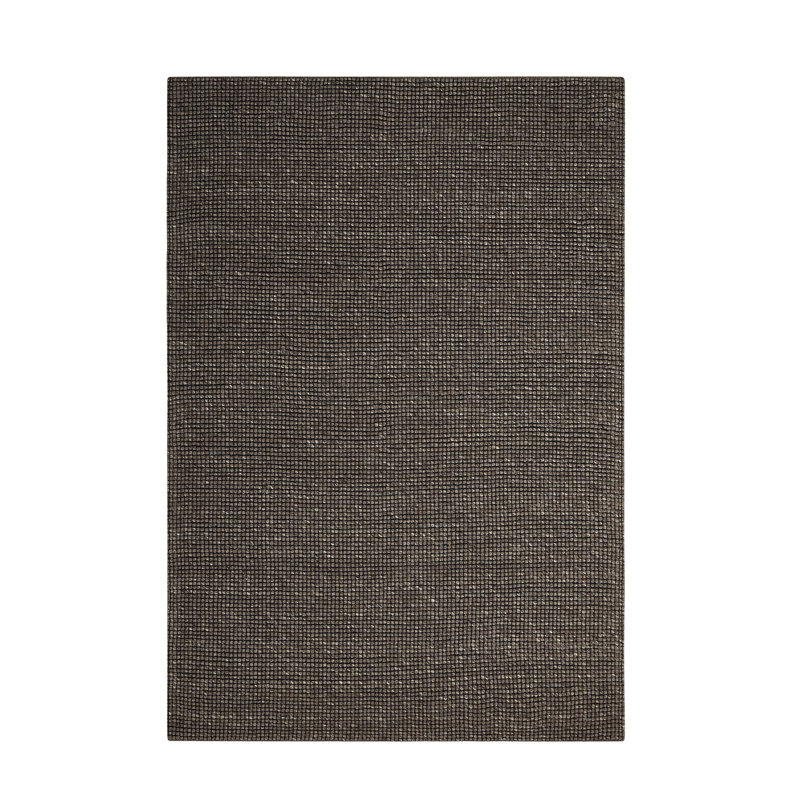 Lowland Solid Colour Hand Woven Area Rug, Rectangle 160 x 226cm