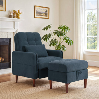 Chaise d'appoint rembourrée