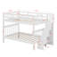Lit superposé double en bois avec rangement-776046804