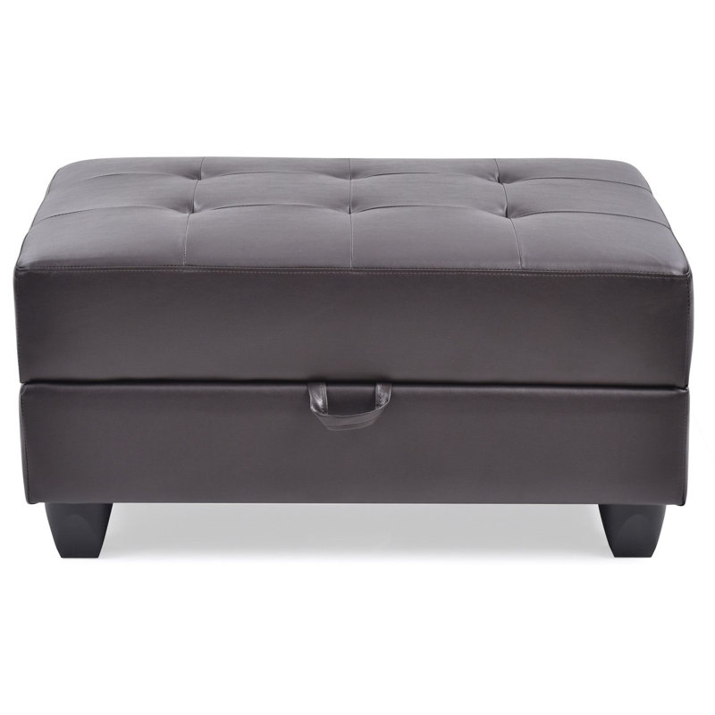 Revere Ottoman, Cappuccino, Cappuccino