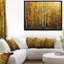 «Yellow Colorful Autumn Forest», reproduction de photo sur toile tendue-26693302
