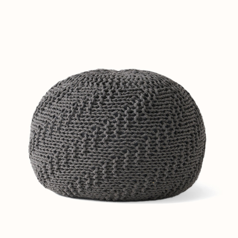 HAZEL POUF, Dark Gray