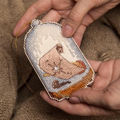 Kit de broderie au point de croix compté T-86C Crystal Art « À la recherche des trésors »