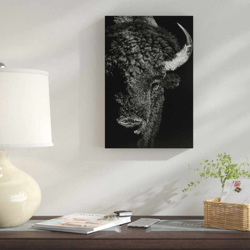 «Black Glimpse I», impression sur toile, H 60 po x l 40po x P 1,5 po, Toile tendue, Pas de tapis