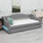 Upholstered Daybed With LED Belt And Trundle-106762259