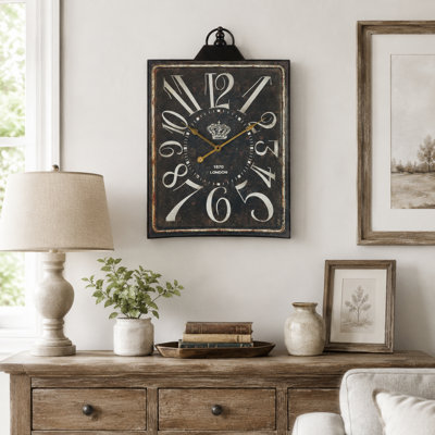 Horloge murale rétro 25,6 po Eevei