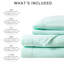 Ensemble de 3 draps simples TG - 100% molleton, doux et confortable commune, boulochage, lavable à la machine, avec drap plat, housse de drap-housse de domaine, plat et draps, 1