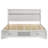 May 2-drawer Platform Eastern King Storage Bed