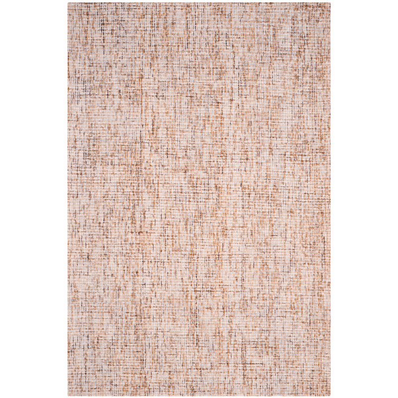 Burchett Hand Tufted Wool Rug, Rectangle 5' x 8'