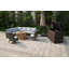 Ensemble de conversation pour 8 personnes avec coussins Charsity Wicker / Rattan
