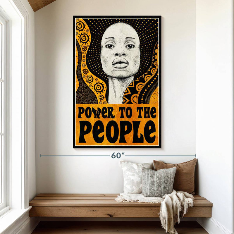 Leisha Power To The Leisha, H 51 po x l 34 po