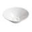 Elegance Plexi Home 16.7'' Ceramic Circular Bathroom Sink with Overflow