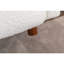 Canapé en polaire bouclé blanc Living Room