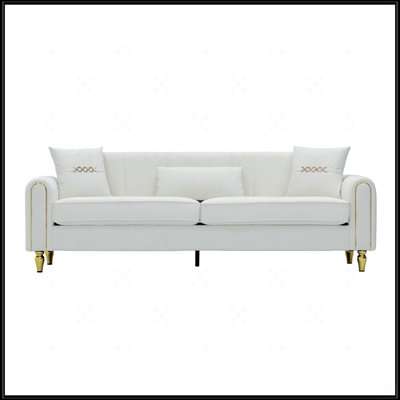 87.4 Inches Modern Sofa Couch