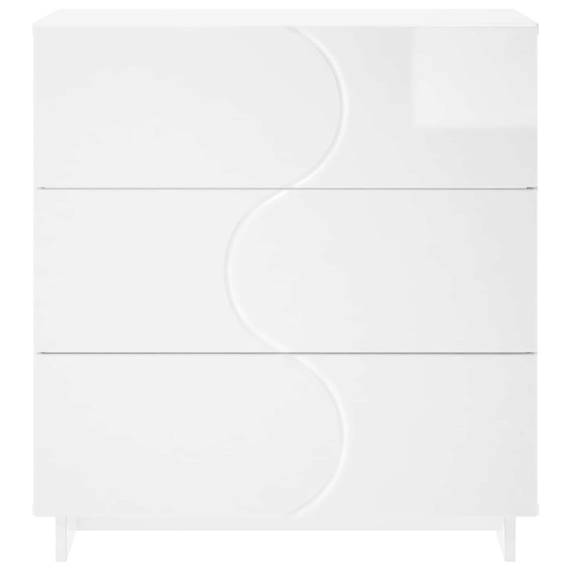 Sideboard Engineered Wood Cabinet Kitchen Open Shelf