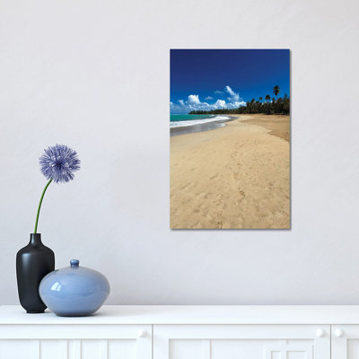 Luquillo Beach, Puerto Rico by George Oze - Wrapped Canvas Painting