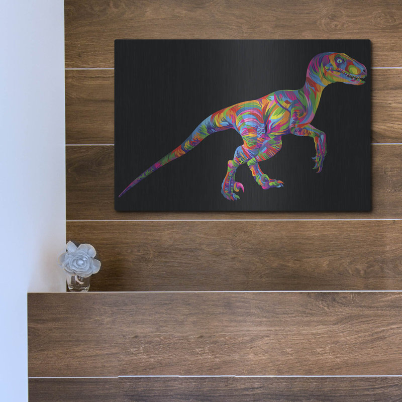 «Raptor» par Bob Weer, art mural en métal de luxe «Raptor» par Bob Weer, H 12 po x l 16 po