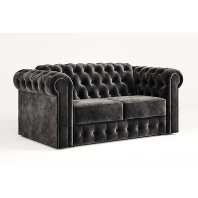 Jay-Be® Chesterfield Sofa Bed with e-Sprung™ Mattress - Two seater - Luxe Velvet