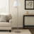 Yassiel 60'' Silver Swing Arm Floor Lamp