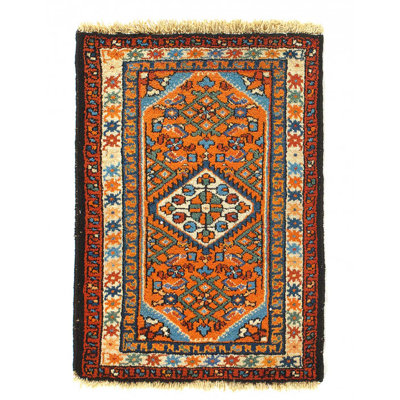 Persian Antique Hamadan rug 2'X 3'