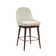 Harper Swivel Upholstered Counter Stool with Solid Wood Frame