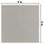 Quarry 6"x 6" Ceramic Floor and Wall Klinker Tile in Gray