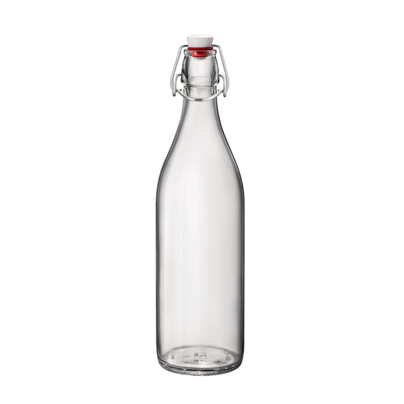 Giara Bottle 33.75 oz. Swing Top Bottle, Clear