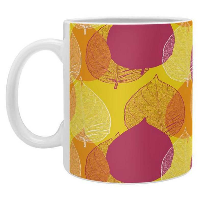 Grande tasse à café big leaves
