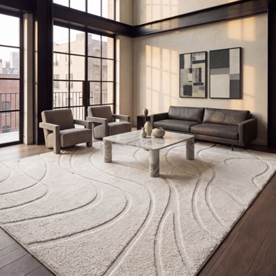 Tapis crème / beige Ashal