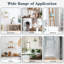 Bathroom Medicine Cabinet – Wall-Mounted with 2 Doors & Open Shelf for Organized Storage-99529409