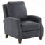 Fauteuil inclinable souple, fauteuil inclinable en similicuir Jack Midnight Blue