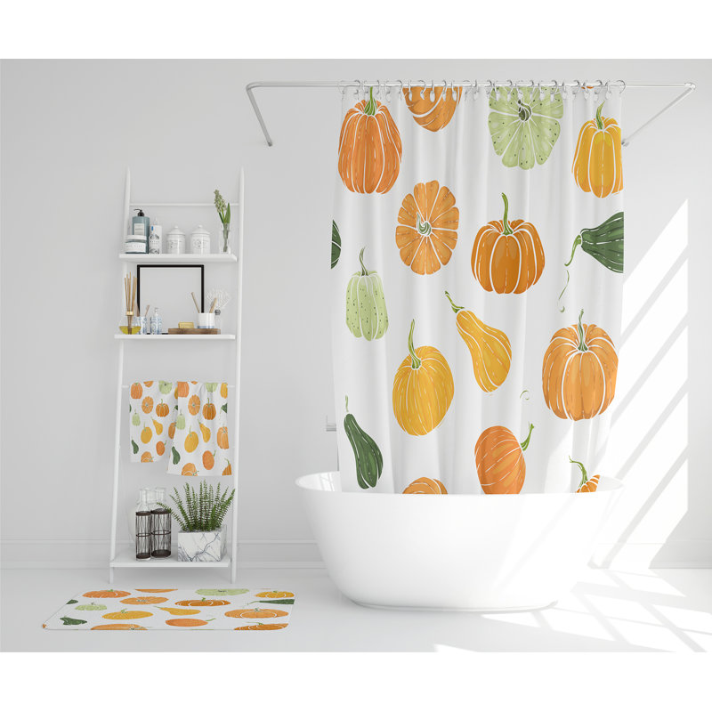 Nathinal Polyester Shower Curtain Set