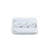 4 Piece Porcelain Chip and Dip Tray Set in White